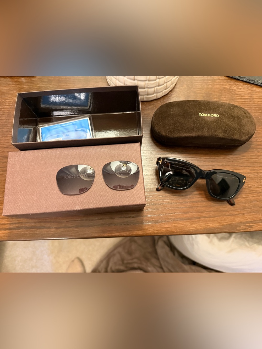 Tom Ford Snowdon Black Sunglasses